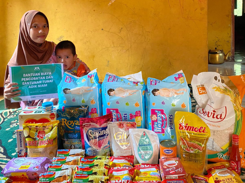 Rumah Anak Bisa Salurkan Amanah #temananak untuk Adik Niam