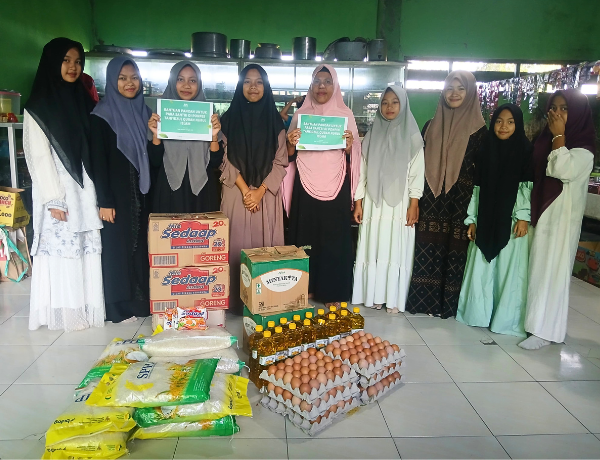 Alhamdulillah, 210 Santri Tahfidz Quran Terima Bantuan Pangan dari Para #Sahabatpeduli
