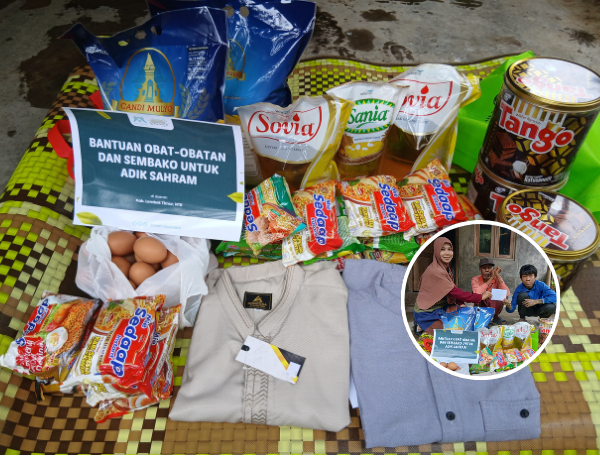 Rumah Anak Bisa Salurkan Bantuan untuk Adik Sahram di Lombok Timur