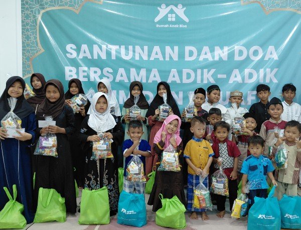 Rumah Anak Bisa Gelar Santunan Yatim dalam Rangka Memperingati Hari Santri